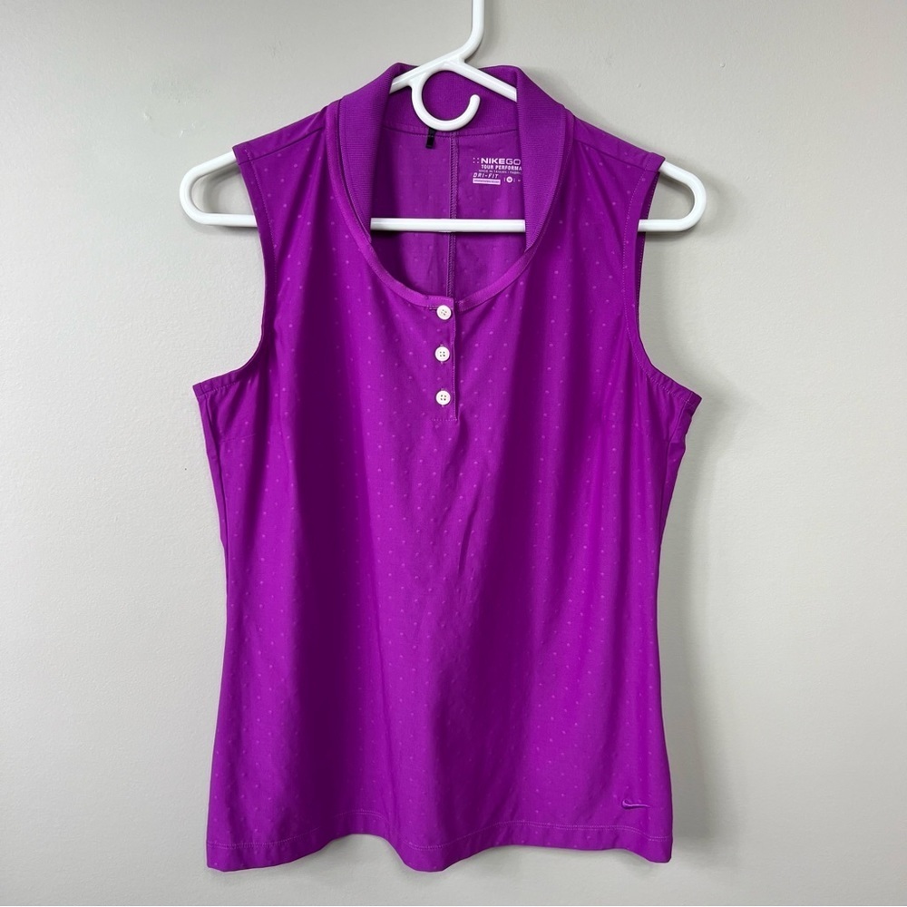 Nike Golf tour performance dri-fit sleeveless top Sz M